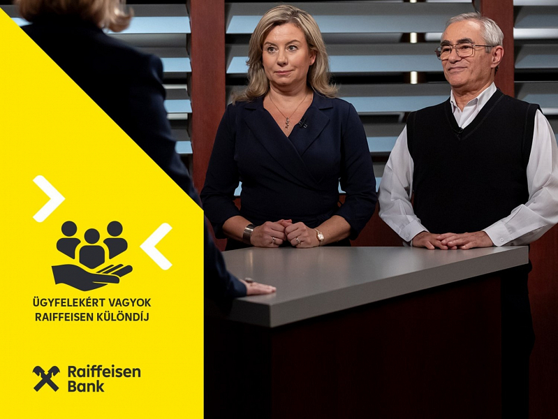BENNÜNKET IS MEGLEPETT A RAIFFEISEN BANK KÜLÖNDÍJA